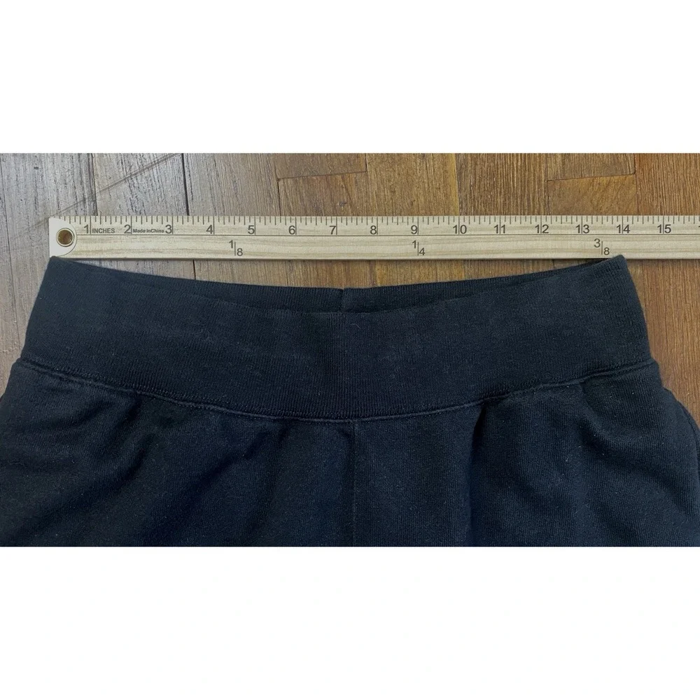 Champion Mens Authentic Reverse Weave Black Sweatpants Size Medium 